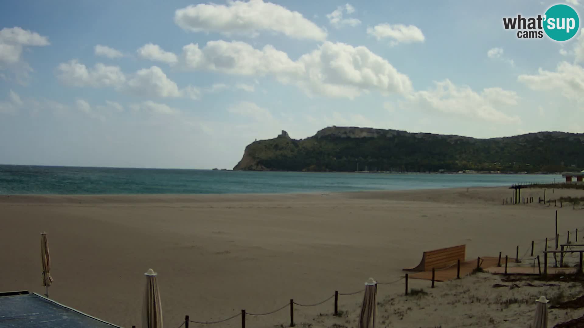 Poetto beach webcam | Cagliari | Sardinia