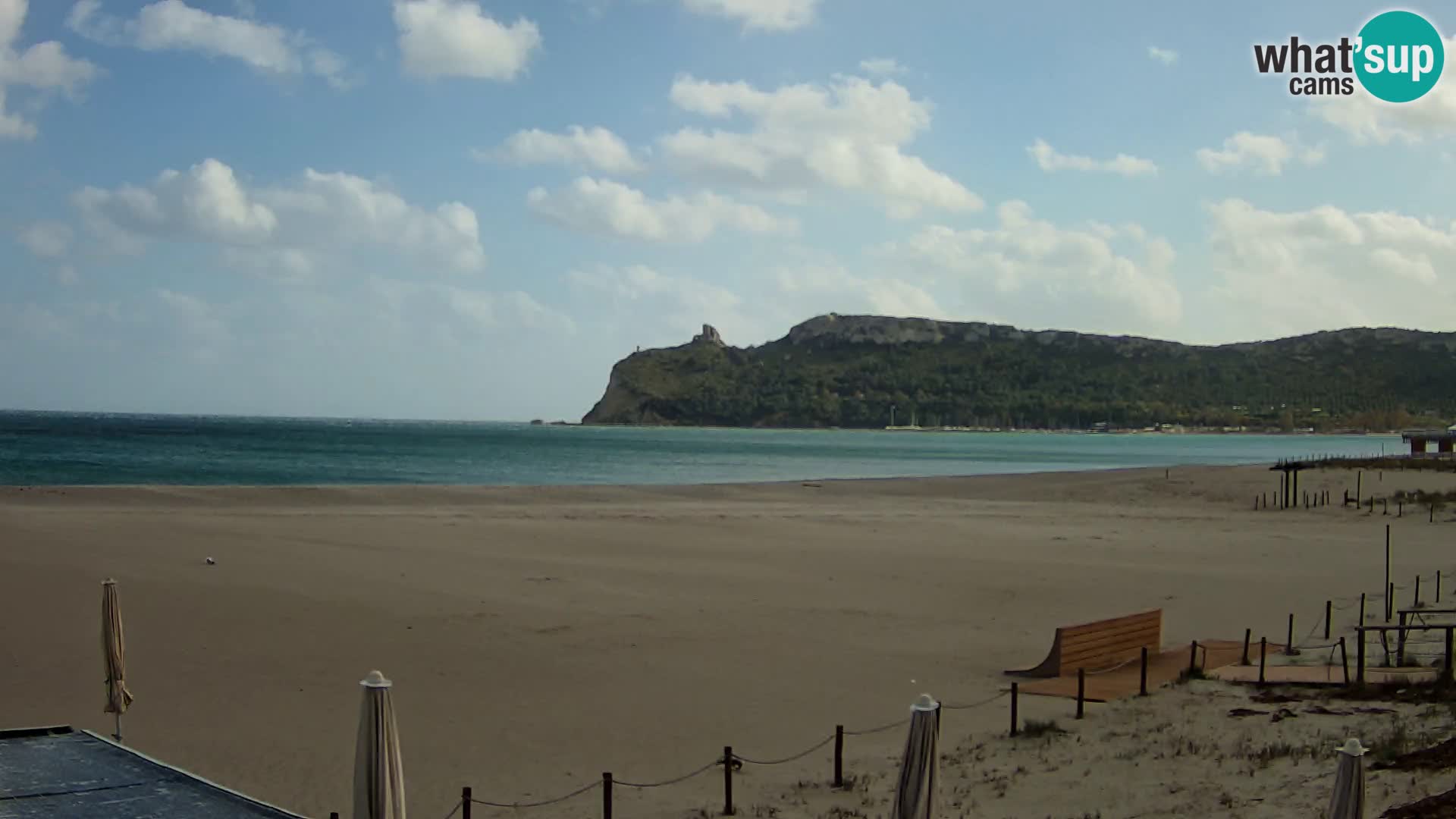 Webcam plage de Poetto | Cagliari | Sardaigne