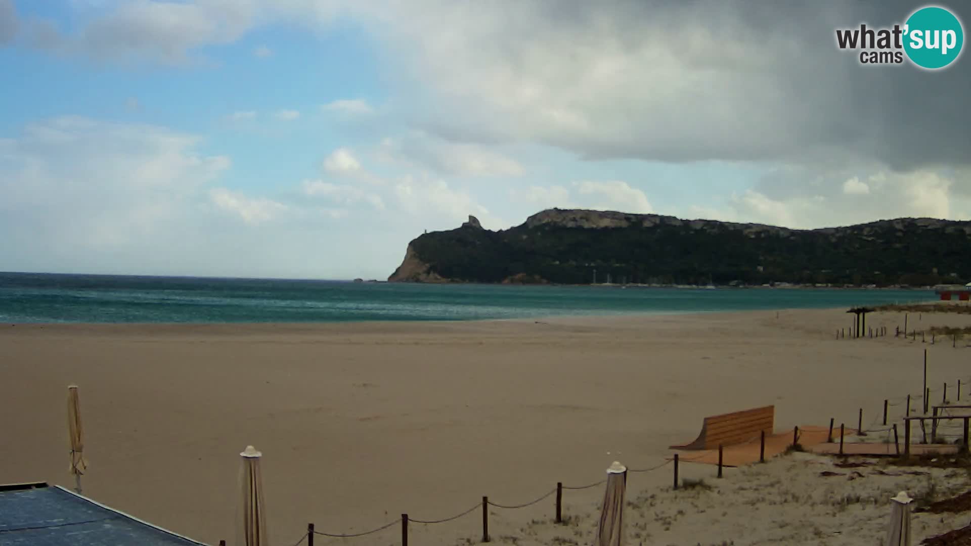Webcam plage de Poetto | Cagliari | Sardaigne