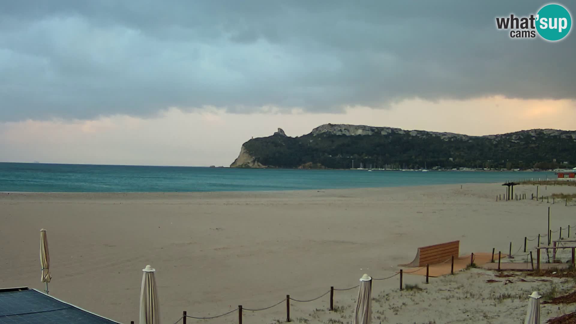 Poetto beach webcam | Cagliari | Sardinia