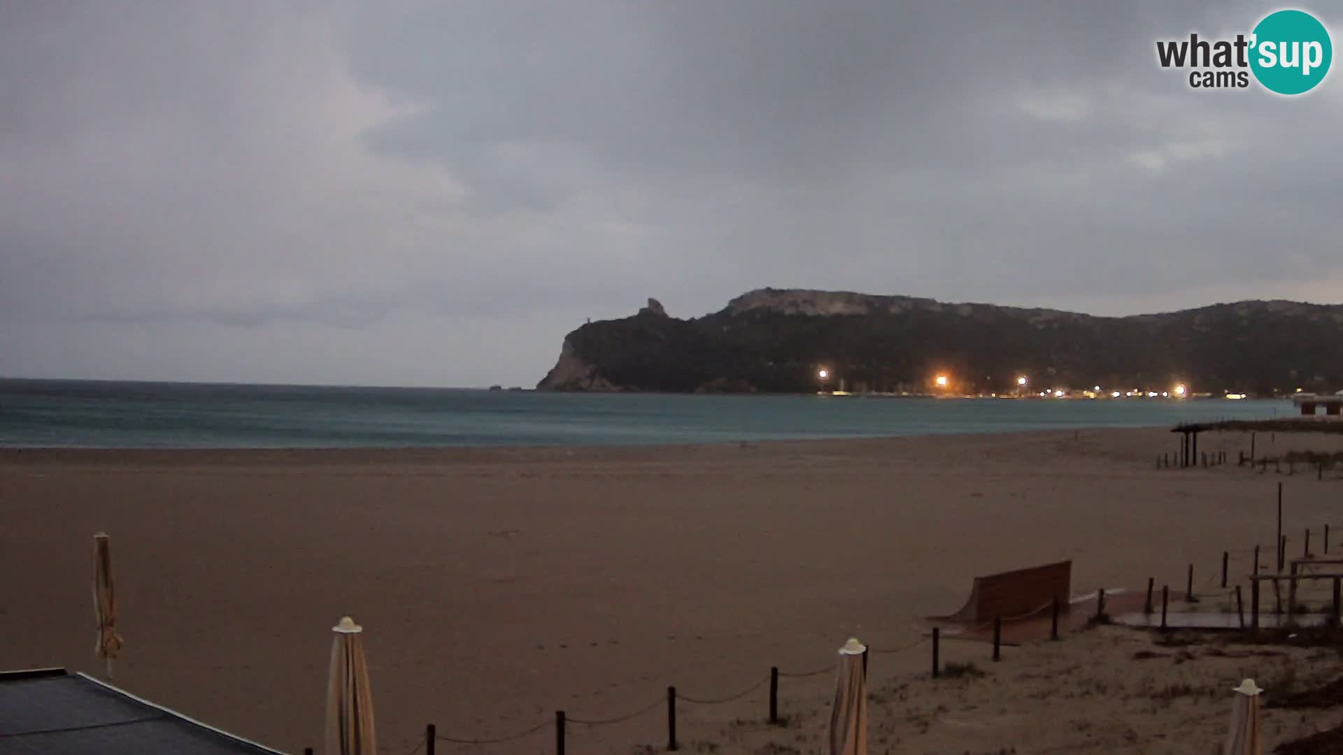 Poetto Strand Webcam | Cagliari | Sardinien