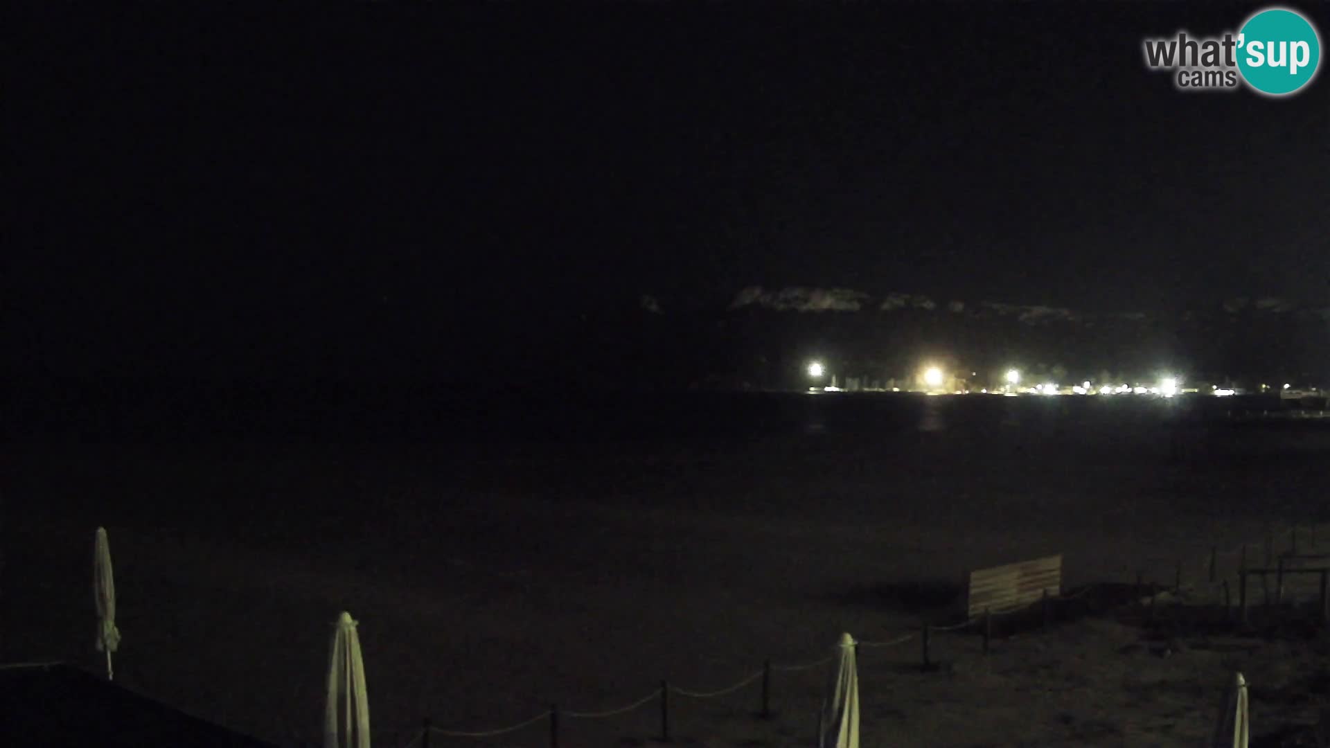 Poetto beach webcam | Cagliari | Sardinija
