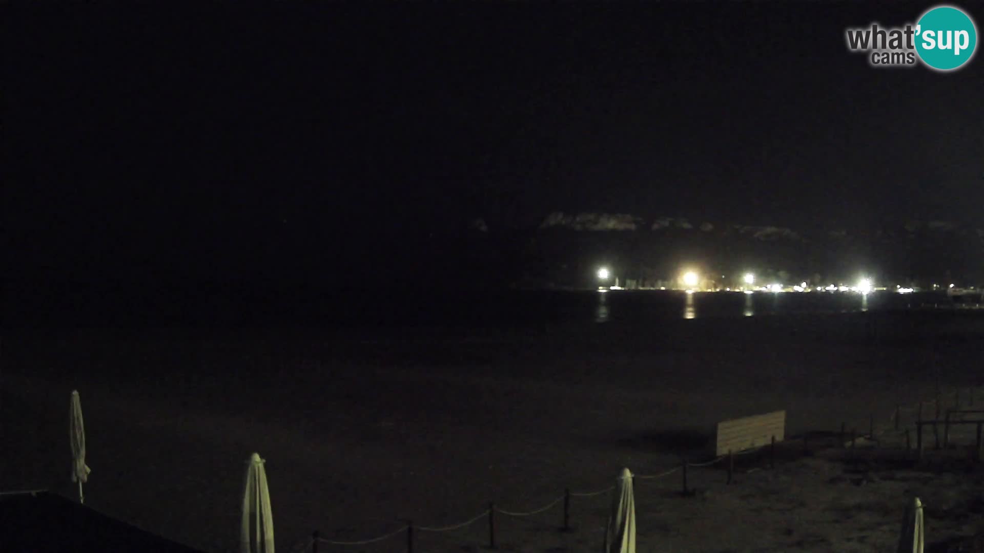 Webcam plage de Poetto | Cagliari | Sardaigne