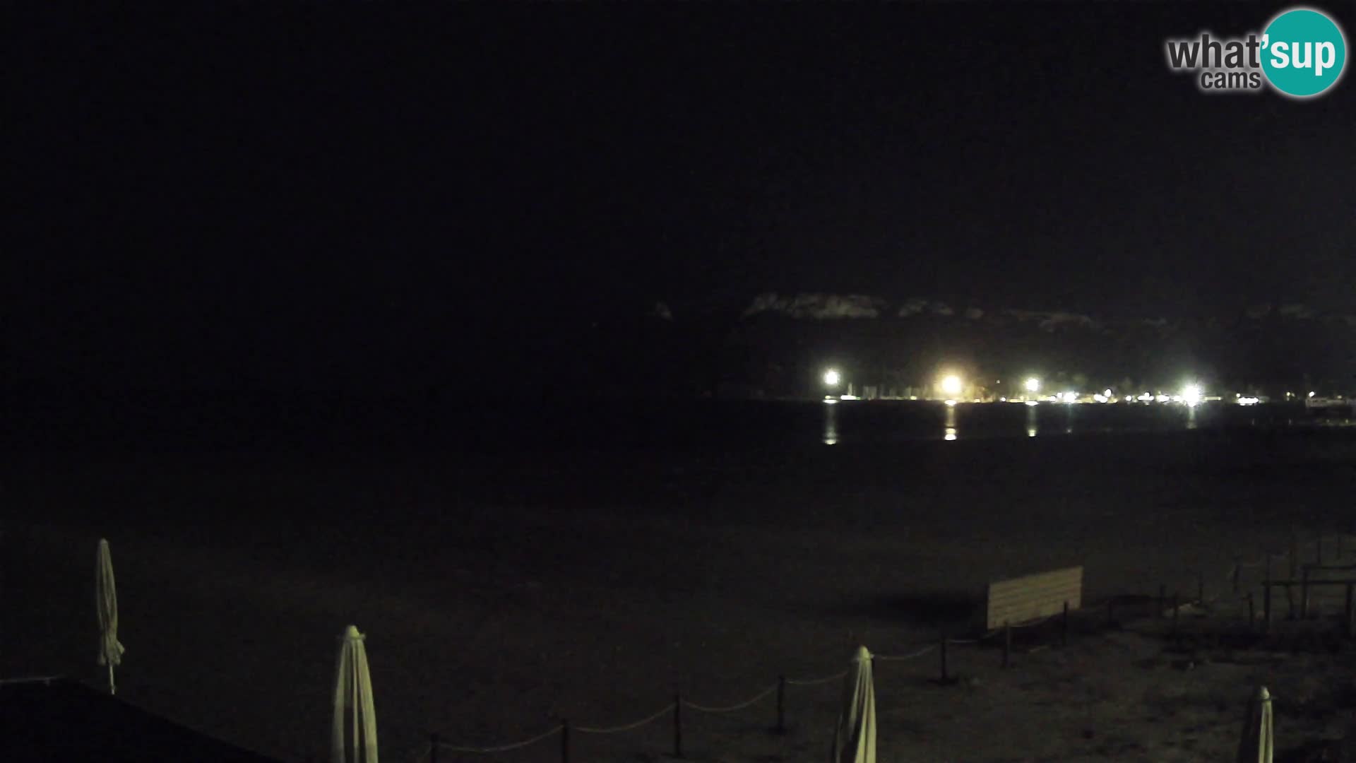 Poetto beach webcam | Cagliari | Sardinija