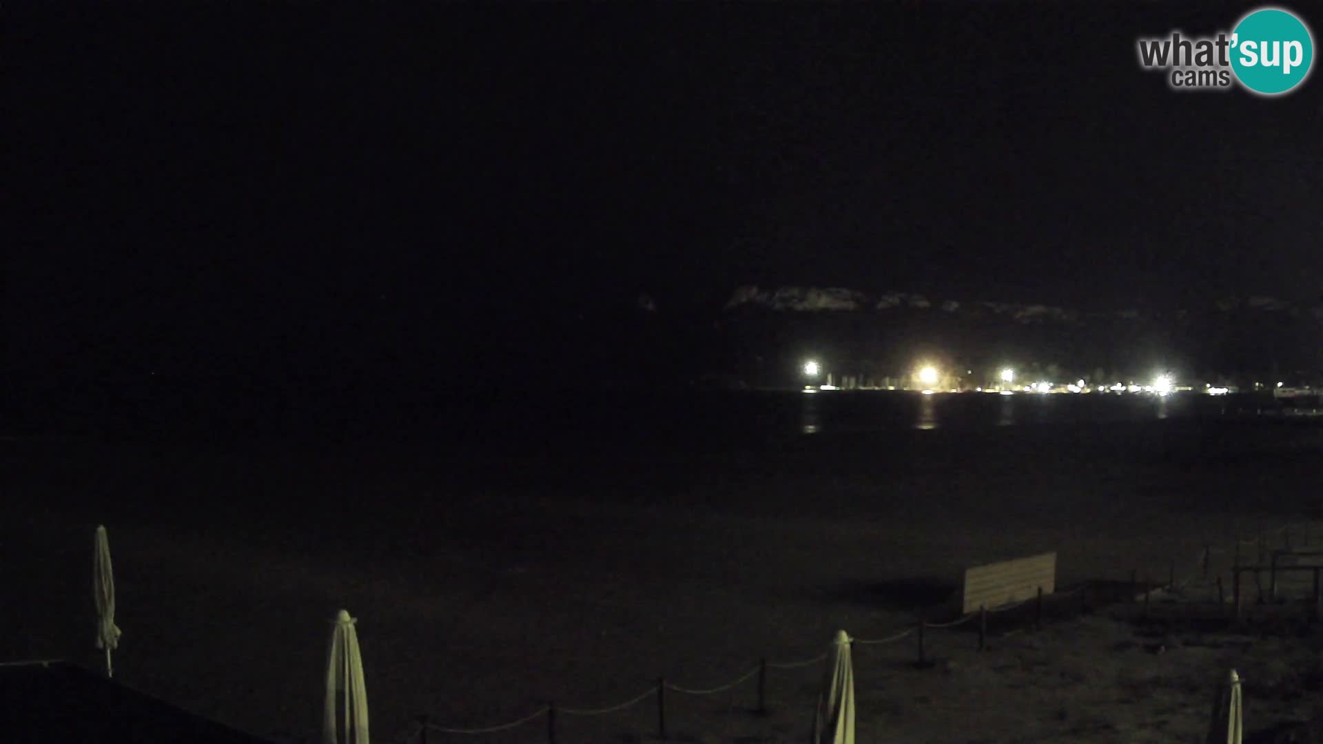 Poetto beach webcam | Cagliari | Sardinija