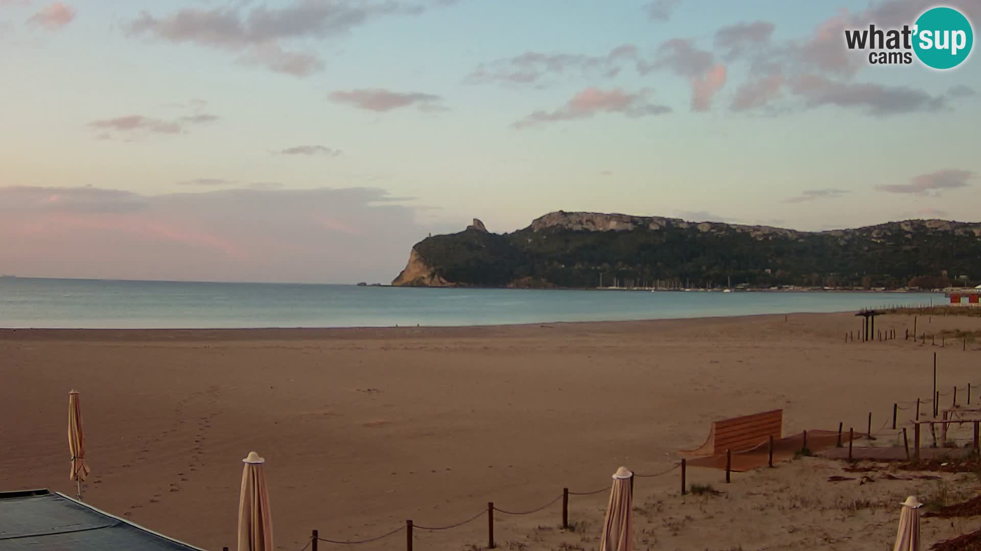 Webcam spiaggia del Poetto | Cagliari | Sardegna