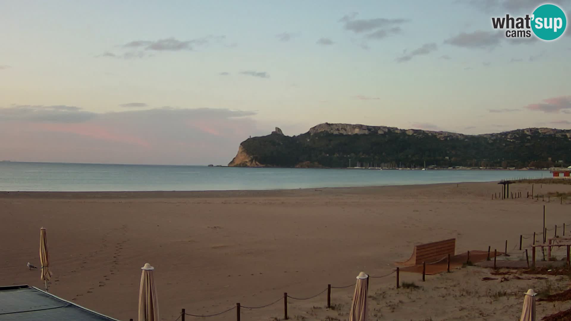 Webcam spiaggia del Poetto | Cagliari | Sardegna