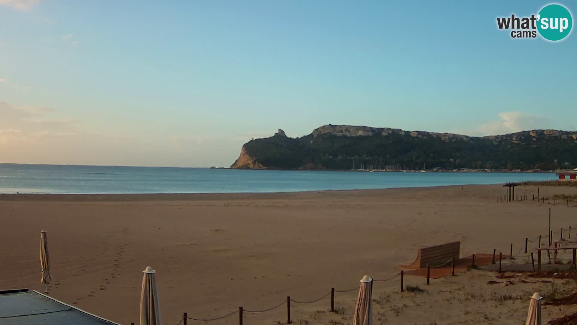 Webcam spiaggia del Poetto | Cagliari | Sardegna