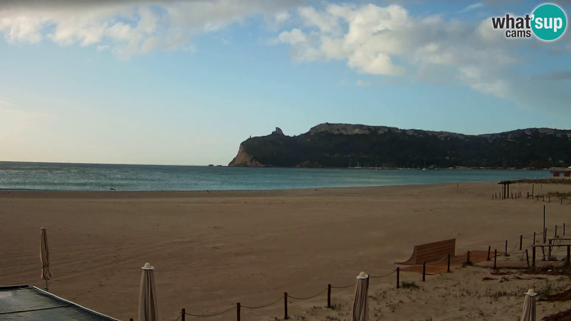 Poetto beach webcam | Cagliari | Sardinija