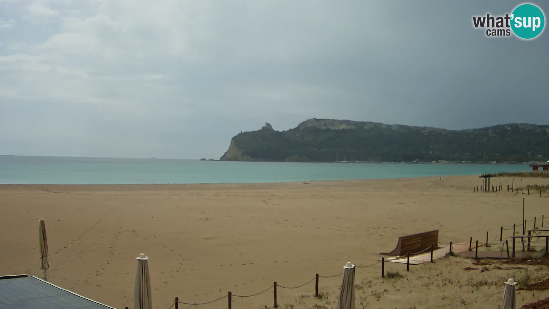 Poetto Strand Webcam | Cagliari | Sardinien