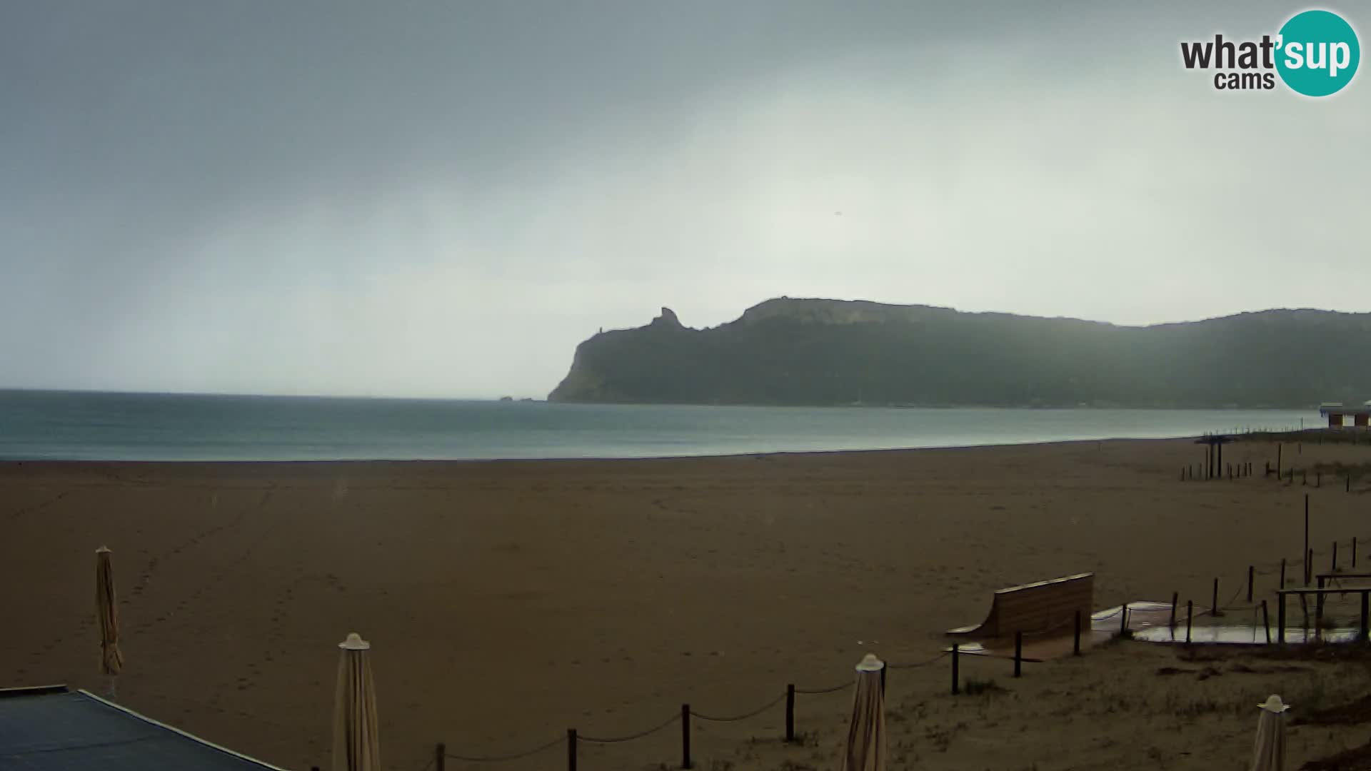 Poetto beach webcam | Cagliari | Sardinia