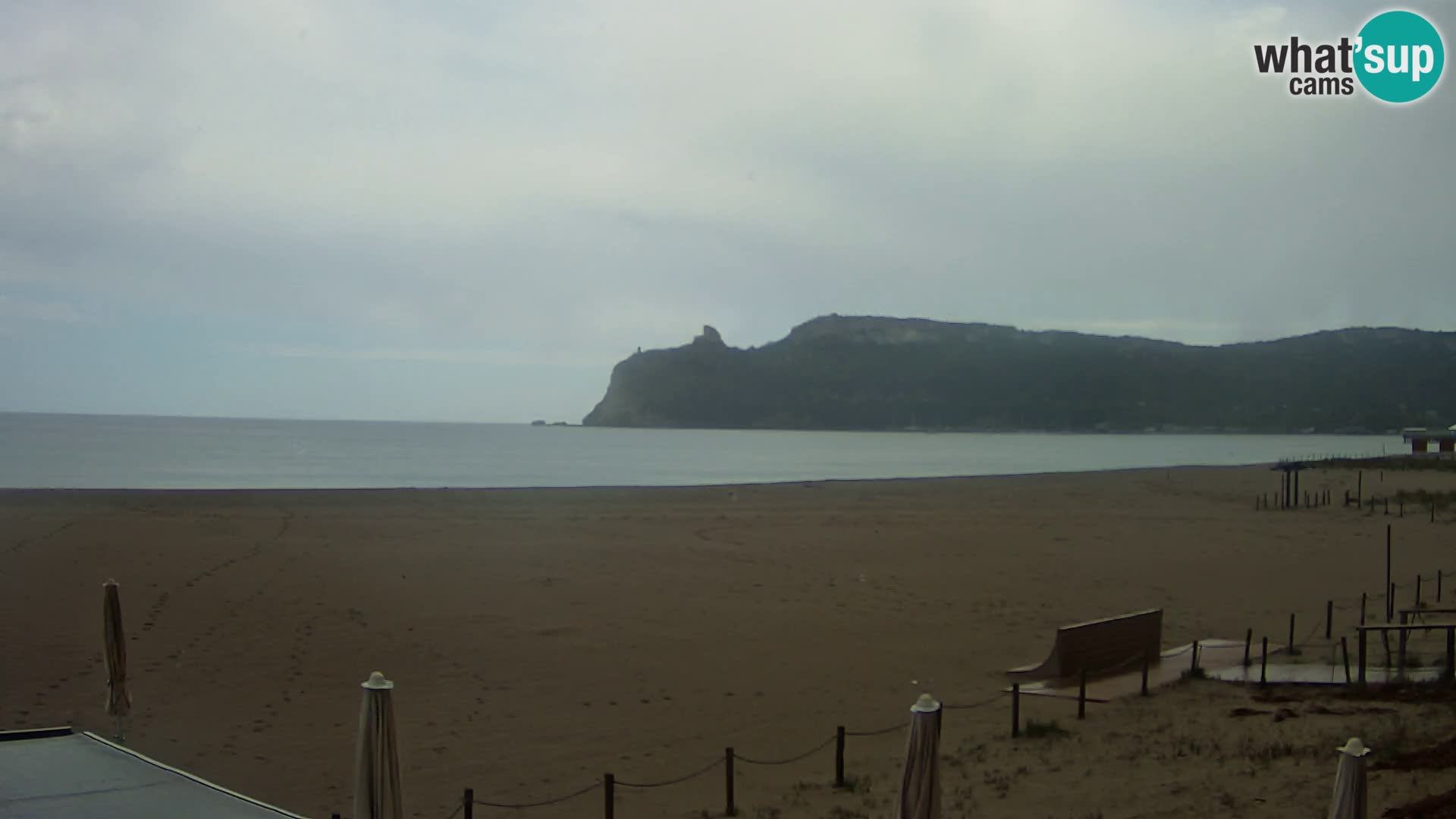 Poetto Strand Webcam | Cagliari | Sardinien