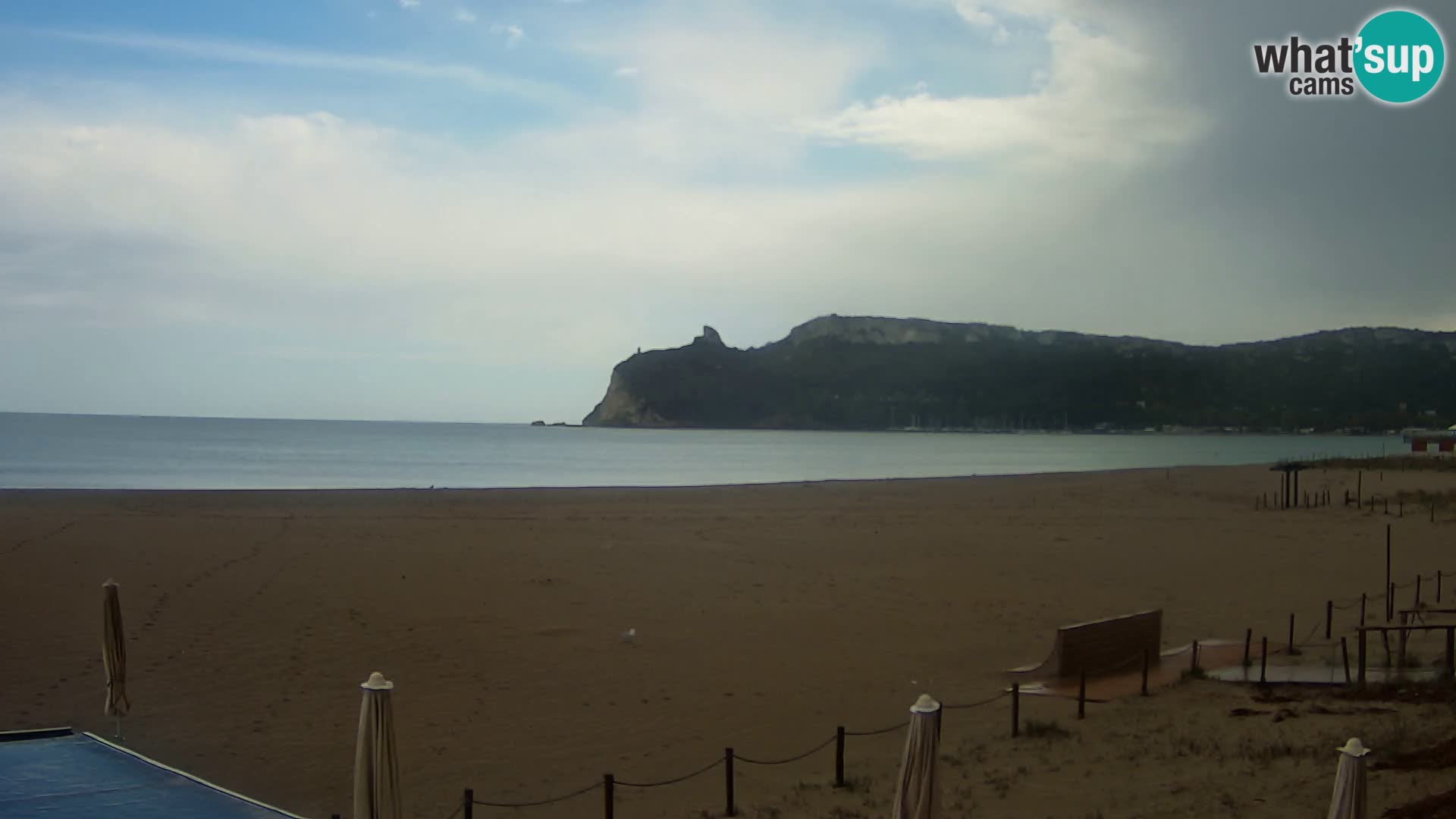 Poetto Strand Webcam | Cagliari | Sardinien