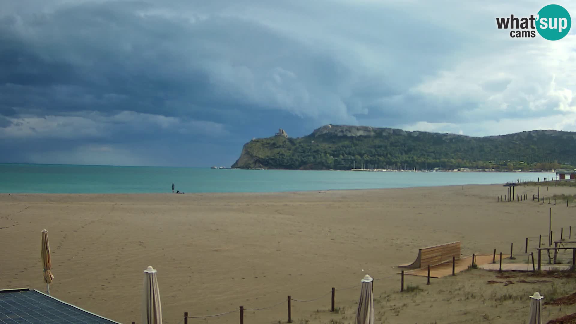 Poetto Strand Webcam | Cagliari | Sardinien