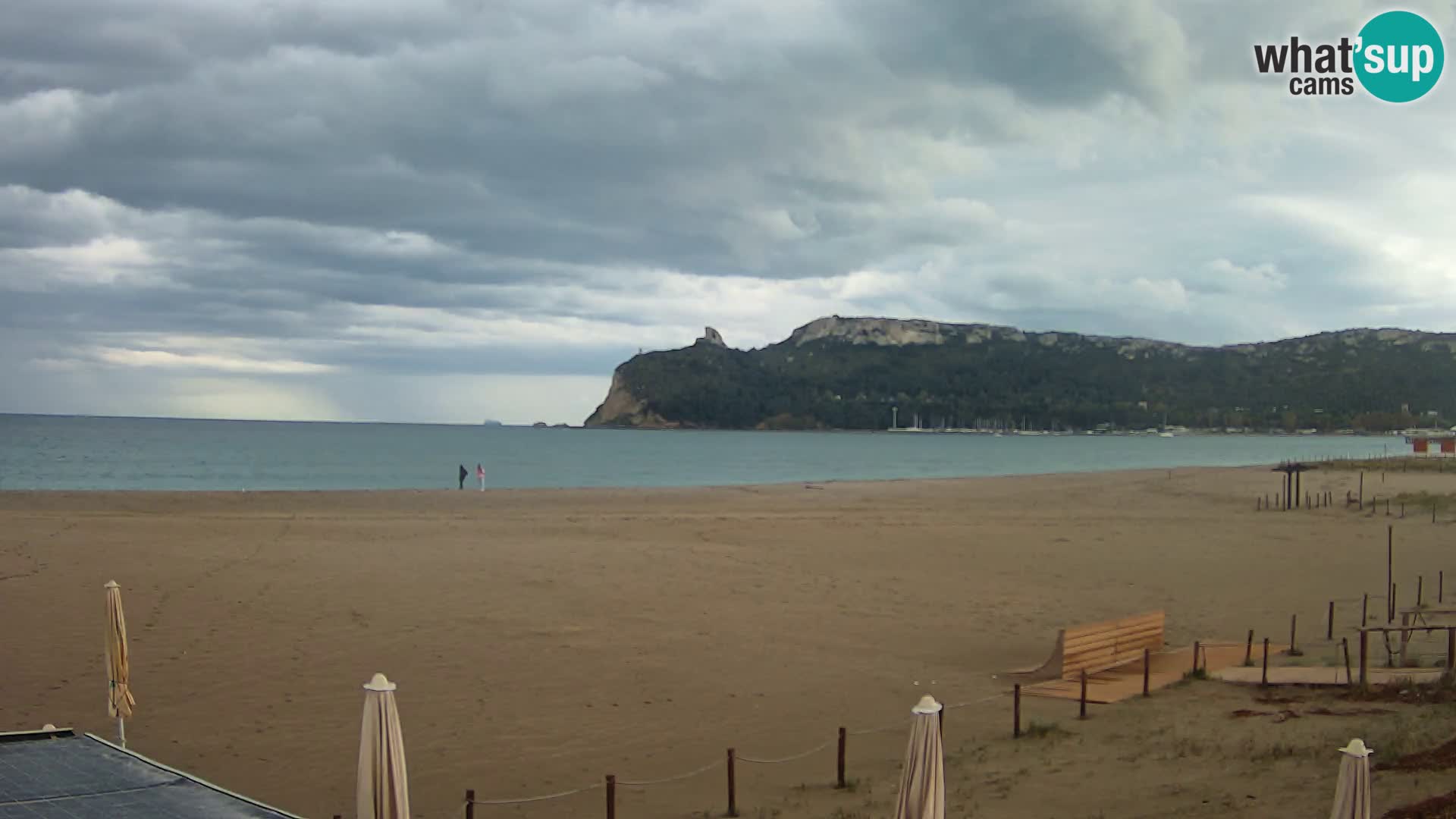 Poetto Strand Webcam | Cagliari | Sardinien