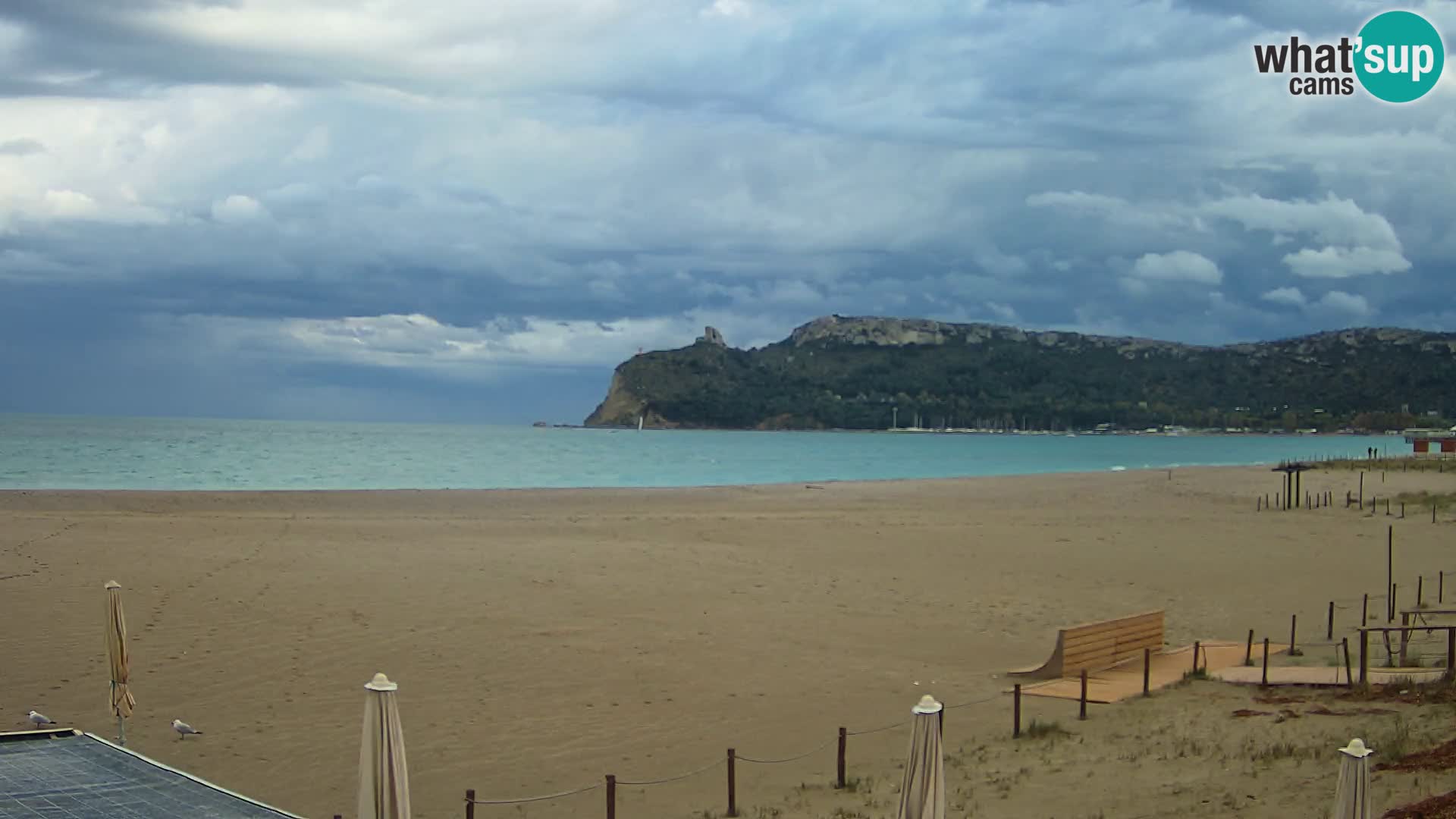 Webcam playa de Poetto | Cagliari | Cerdeña