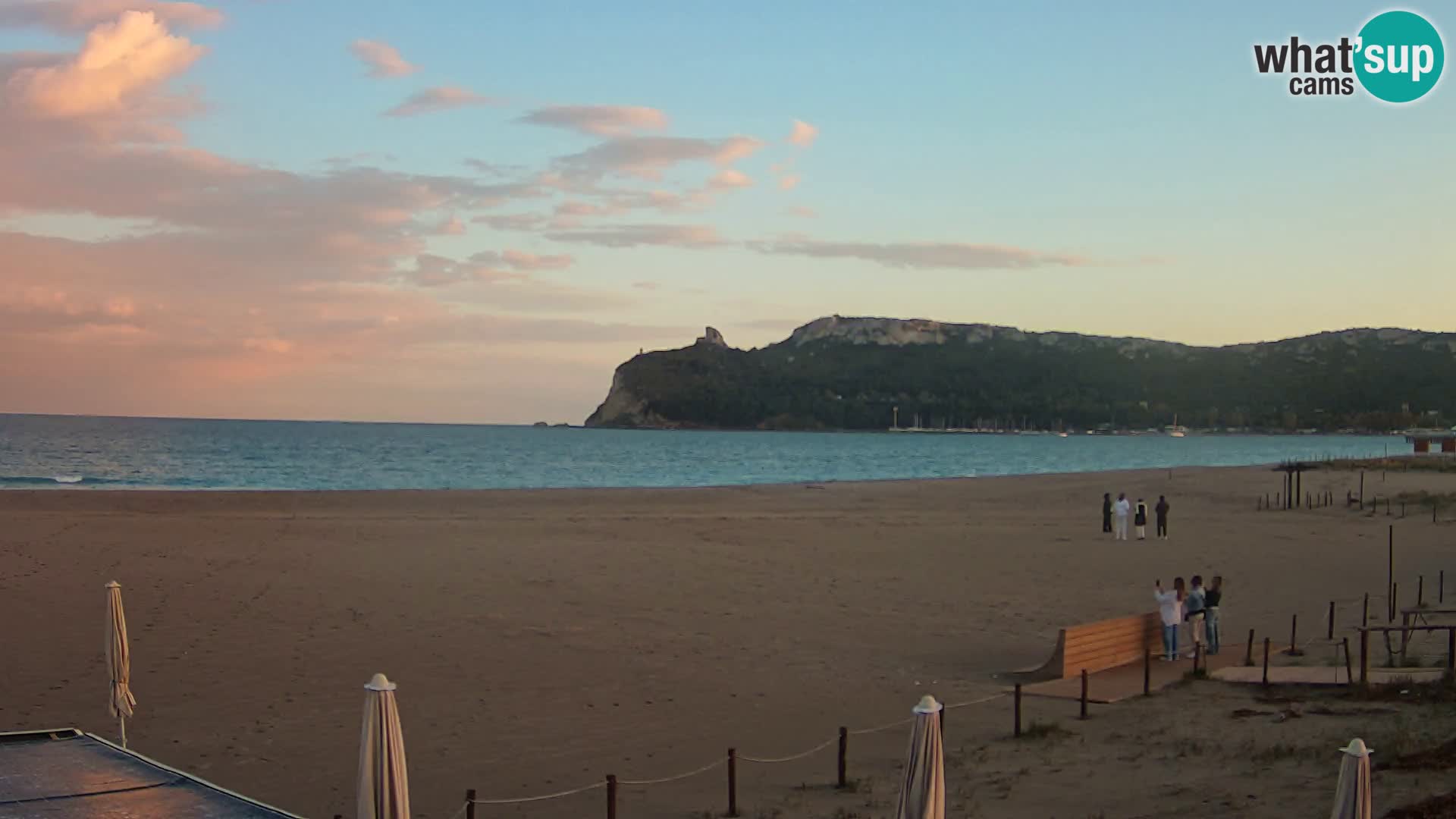Webcam spiaggia del Poetto | Cagliari | Sardegna
