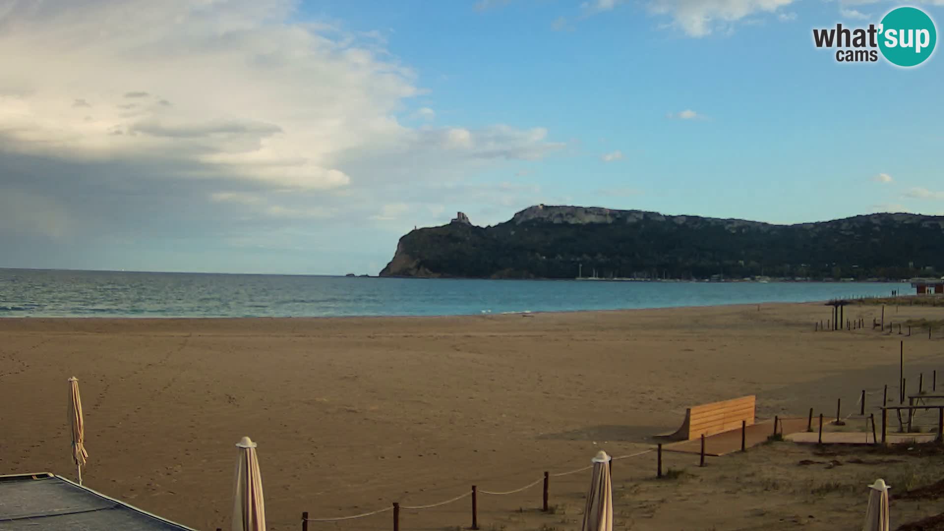 Webcam spiaggia del Poetto | Cagliari | Sardegna
