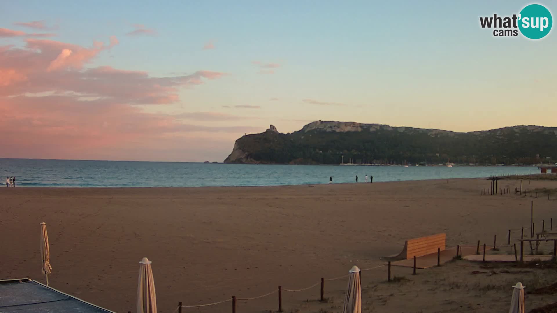 Webcam plage de Poetto | Cagliari | Sardaigne