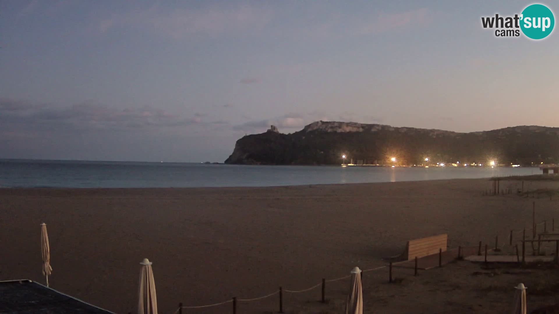 Poetto beach webcam | Cagliari | Sardinia