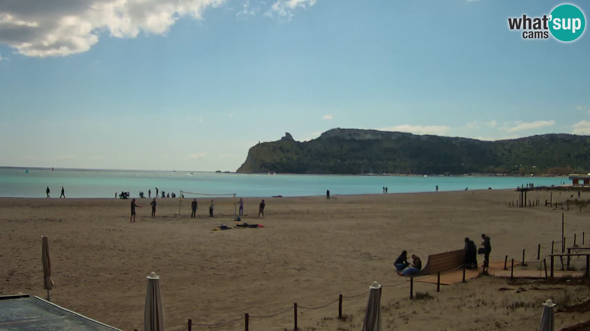Poetto Strand Webcam | Cagliari | Sardinien