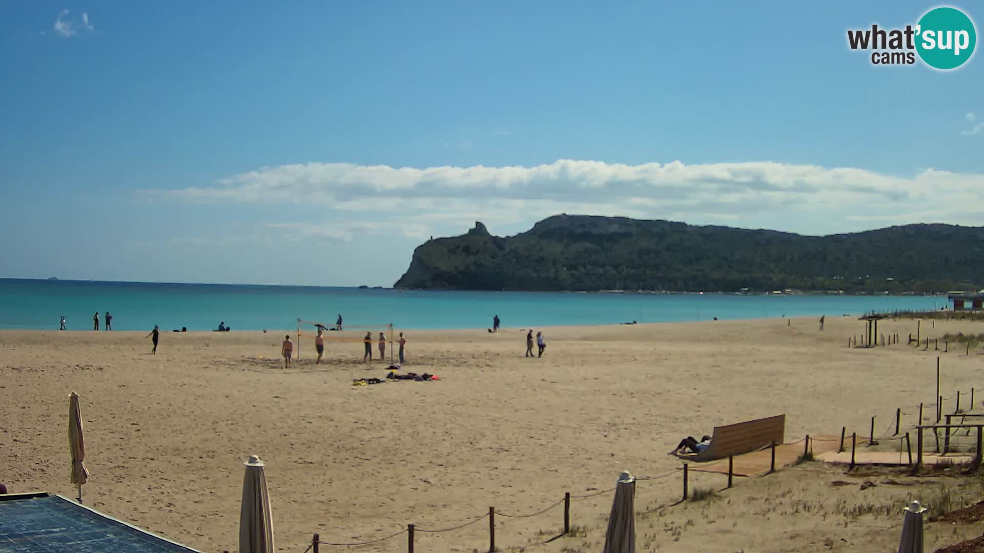 Webcam spiaggia del Poetto | Cagliari | Sardegna