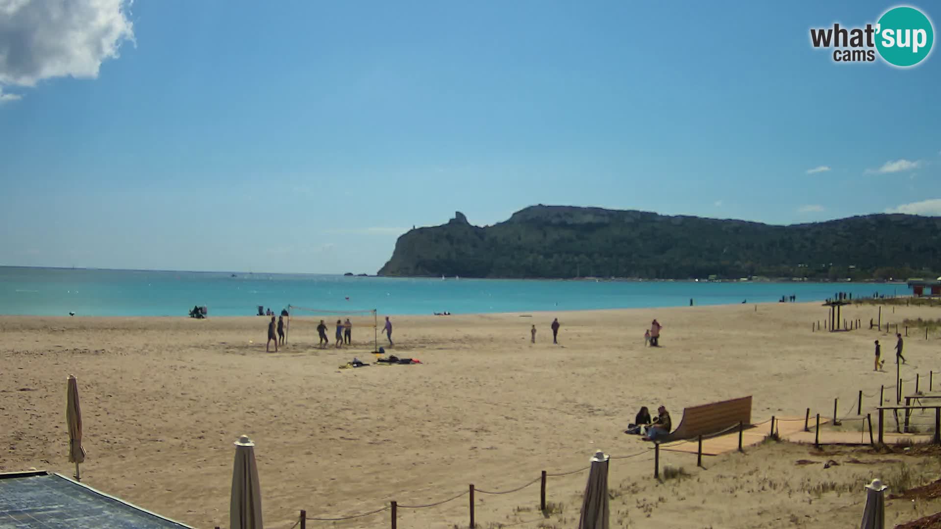 Webcam playa de Poetto | Cagliari | Cerdeña