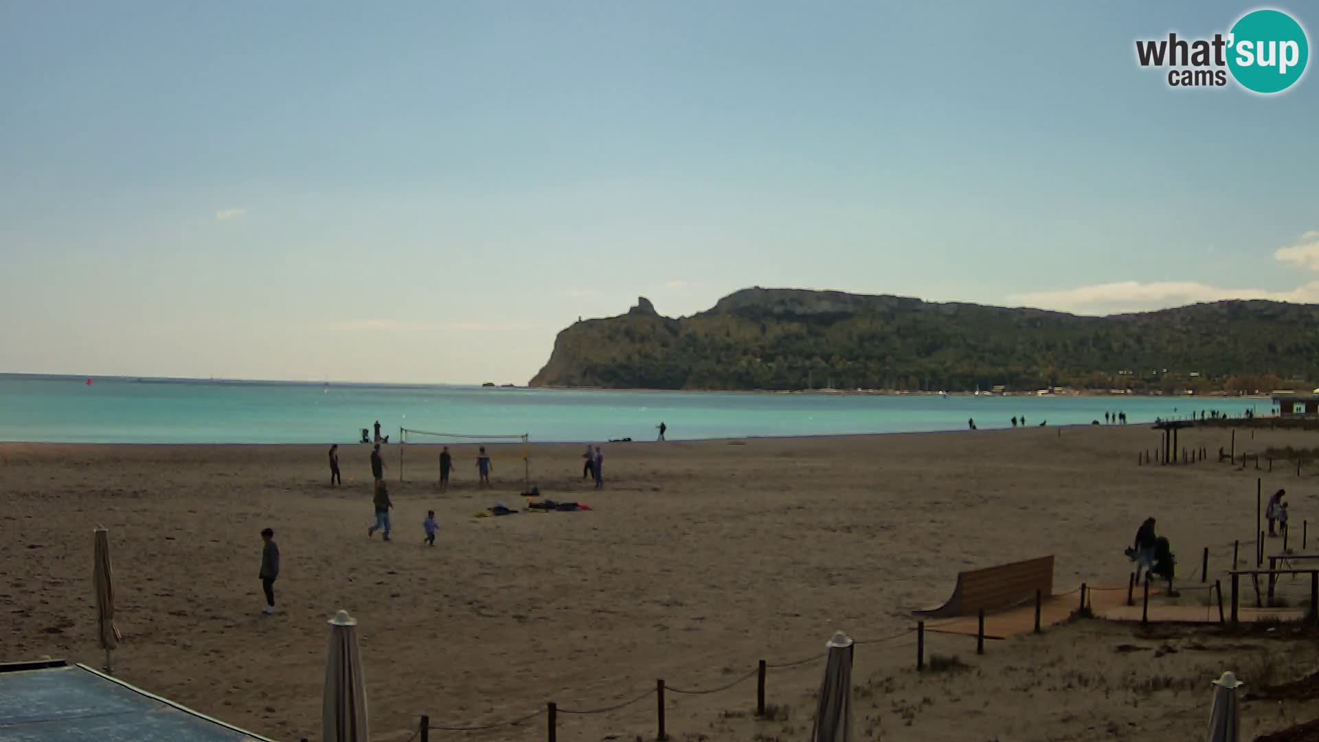 Poetto Strand Webcam | Cagliari | Sardinien