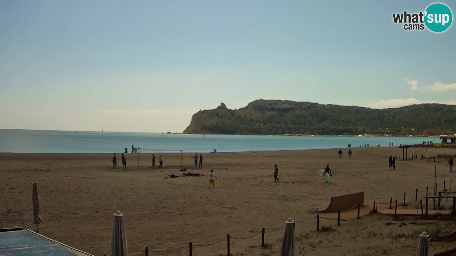 Poetto beach webcam | Cagliari | Sardinija