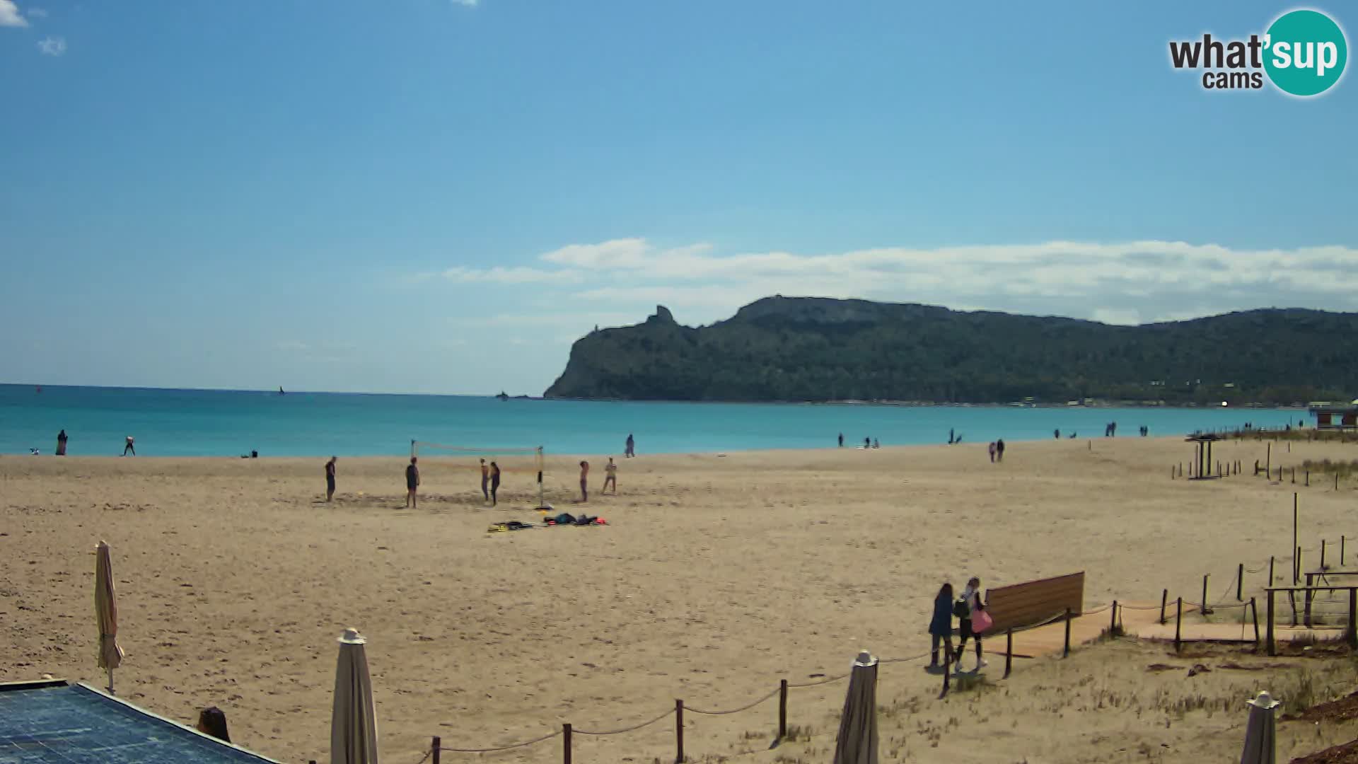 Webcam plage de Poetto | Cagliari | Sardaigne