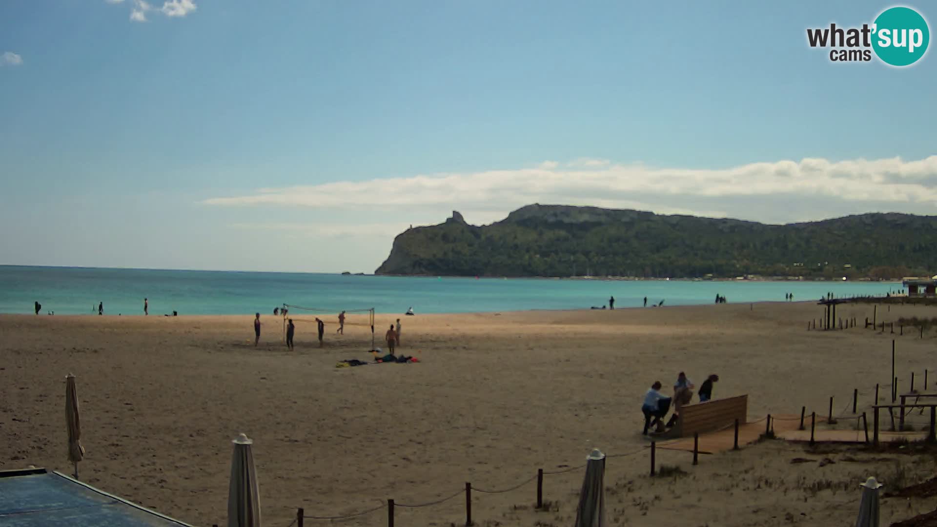 Poetto beach webcam | Cagliari | Sardinia