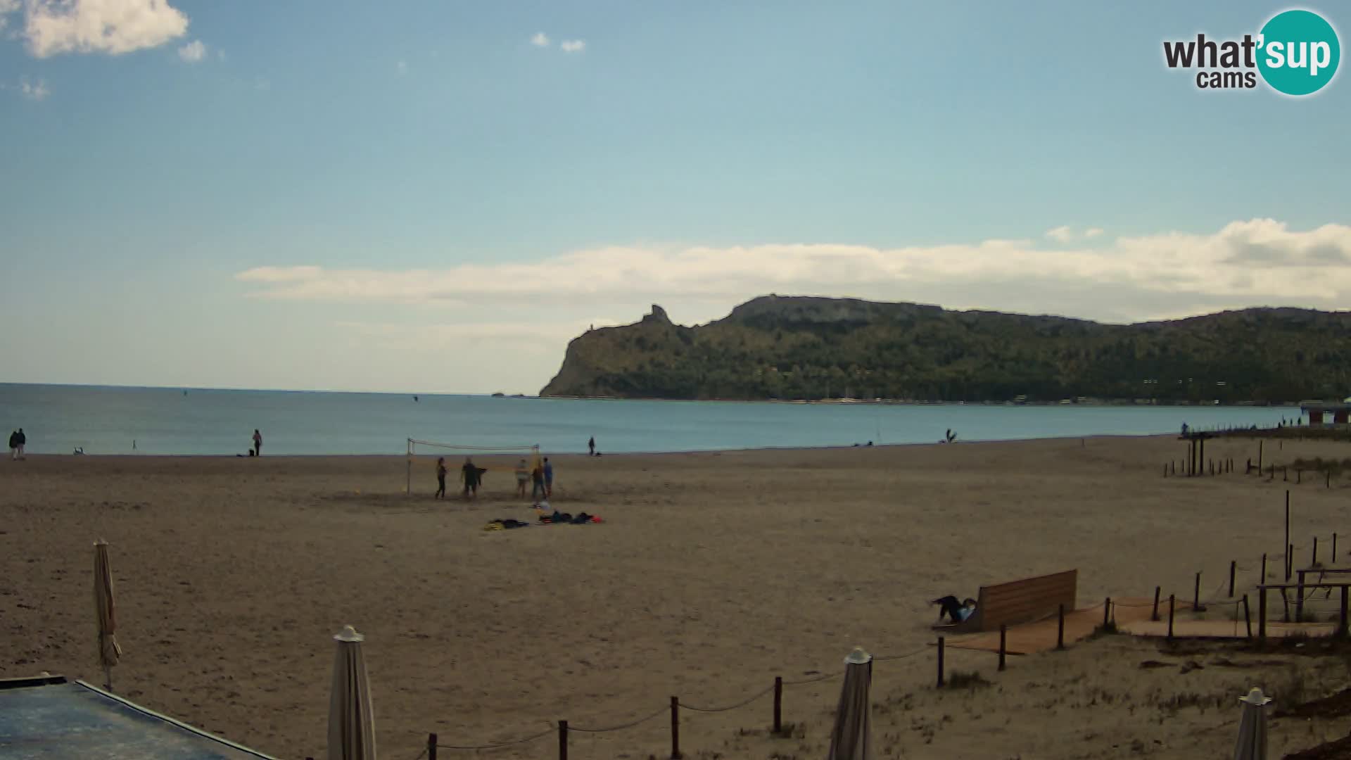 Poetto beach webcam | Cagliari | Sardinija