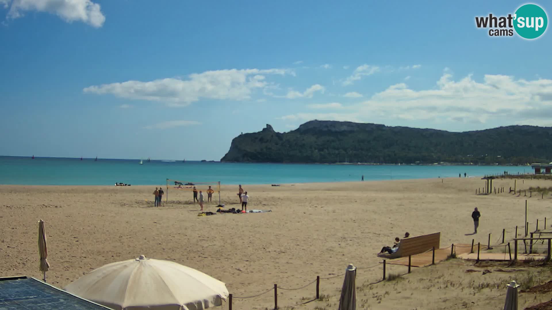 Webcam playa de Poetto | Cagliari | Cerdeña