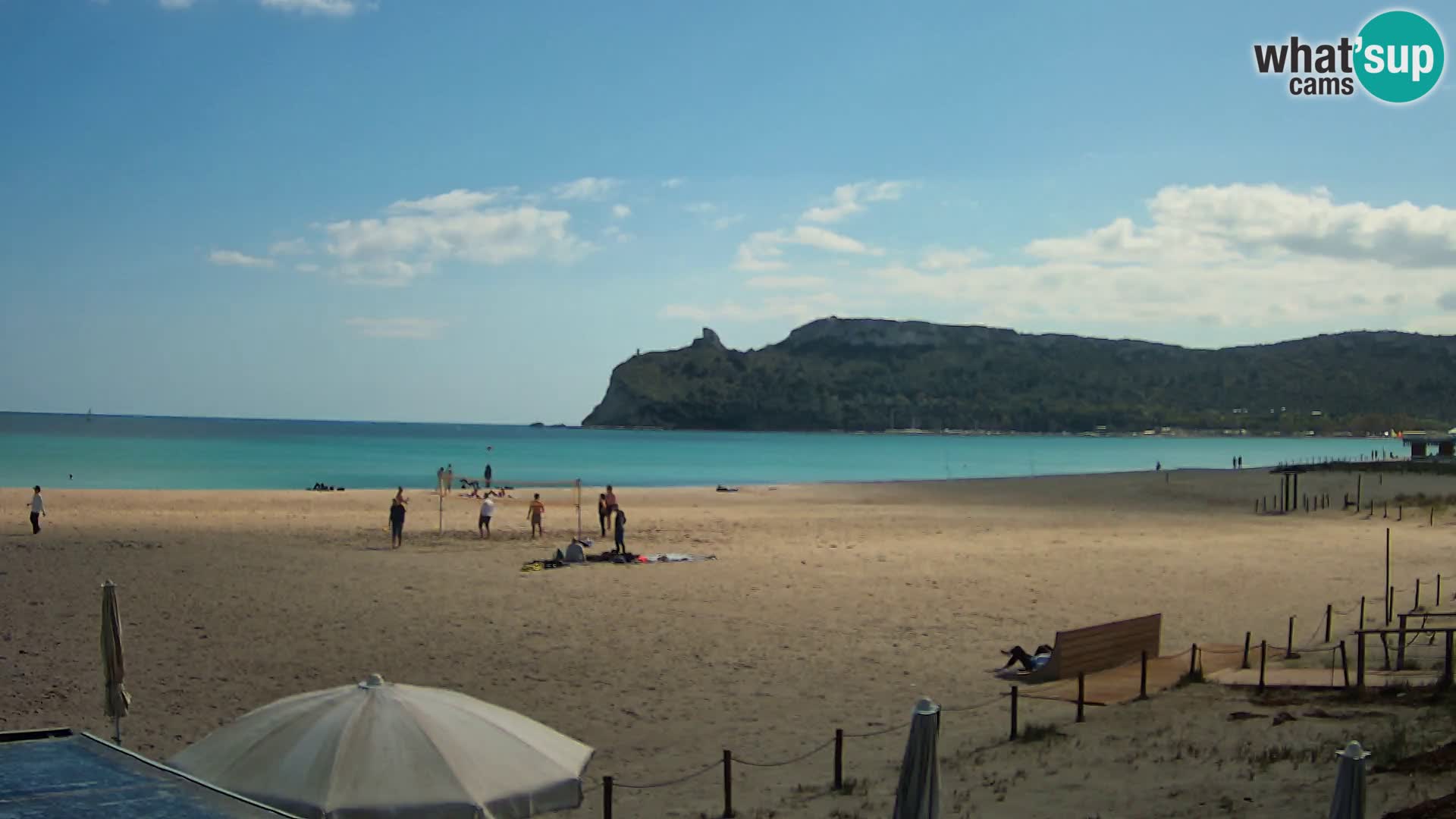 Poetto Strand Webcam | Cagliari | Sardinien