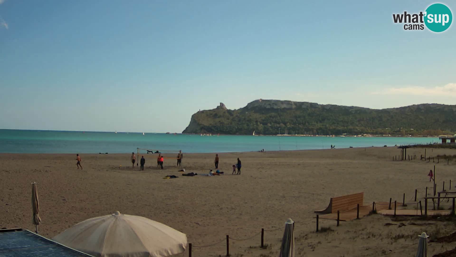 Poetto Strand Webcam | Cagliari | Sardinien