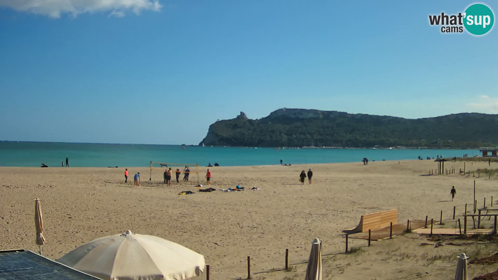 Poetto Strand Webcam | Cagliari | Sardinien