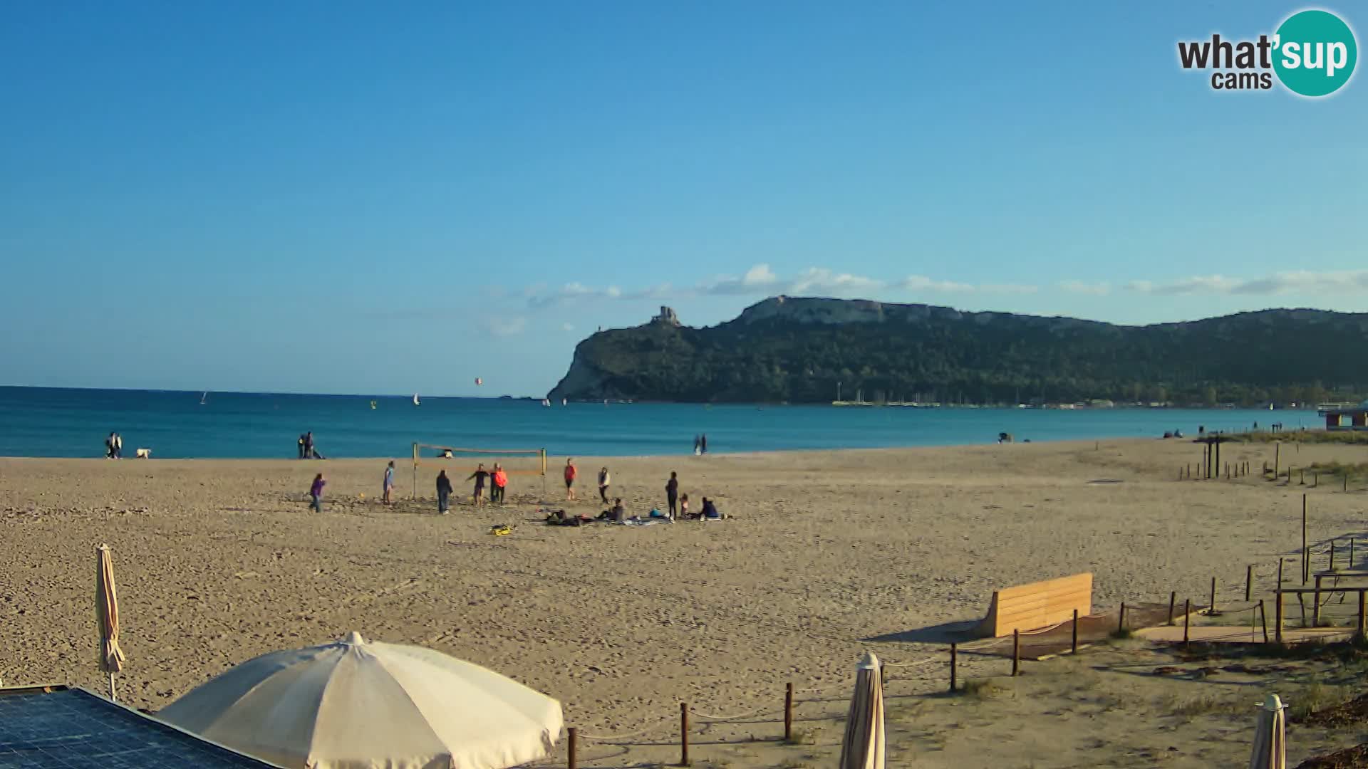 Poetto beach webcam | Cagliari | Sardinia