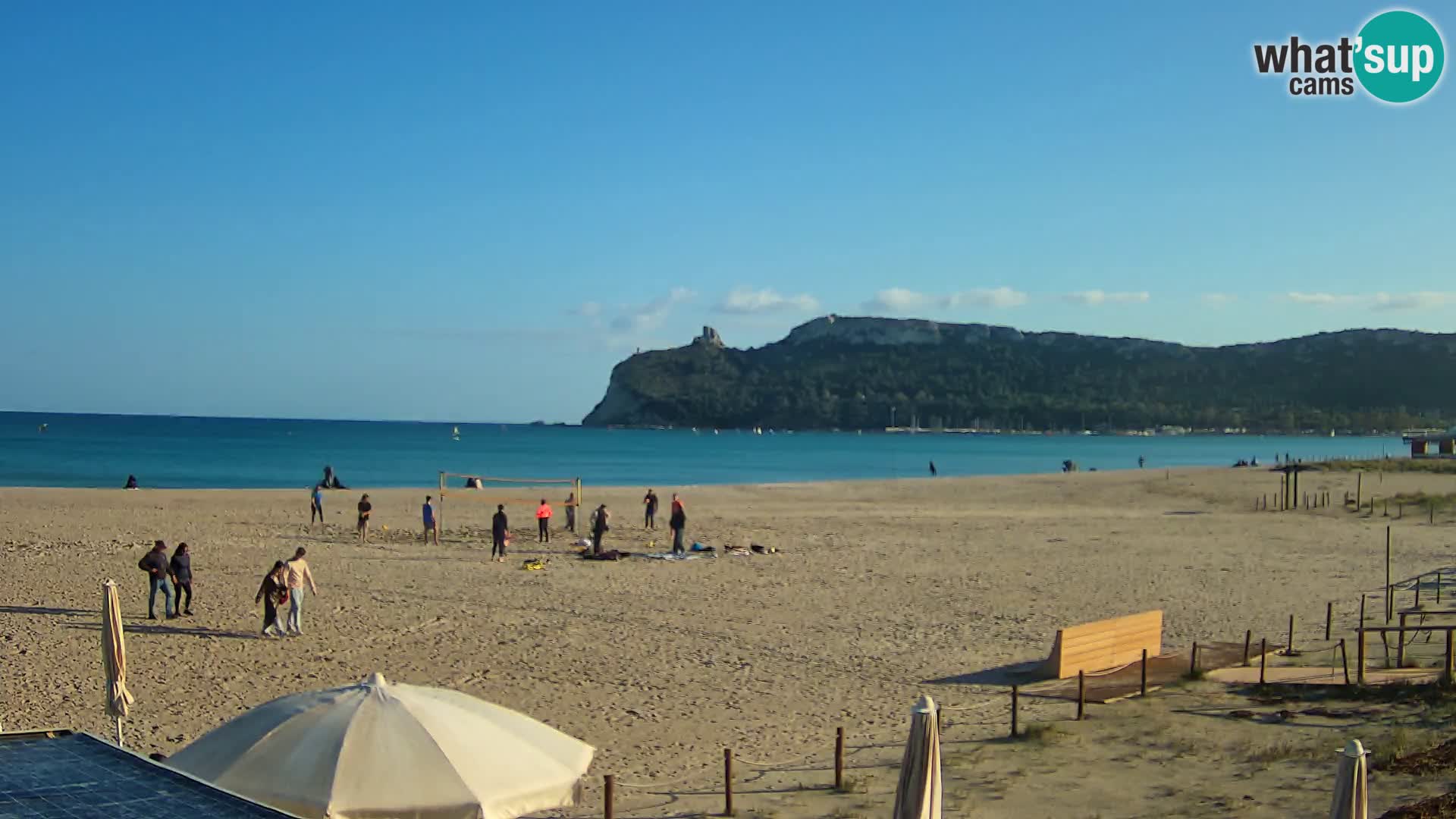 Webcam playa de Poetto | Cagliari | Cerdeña