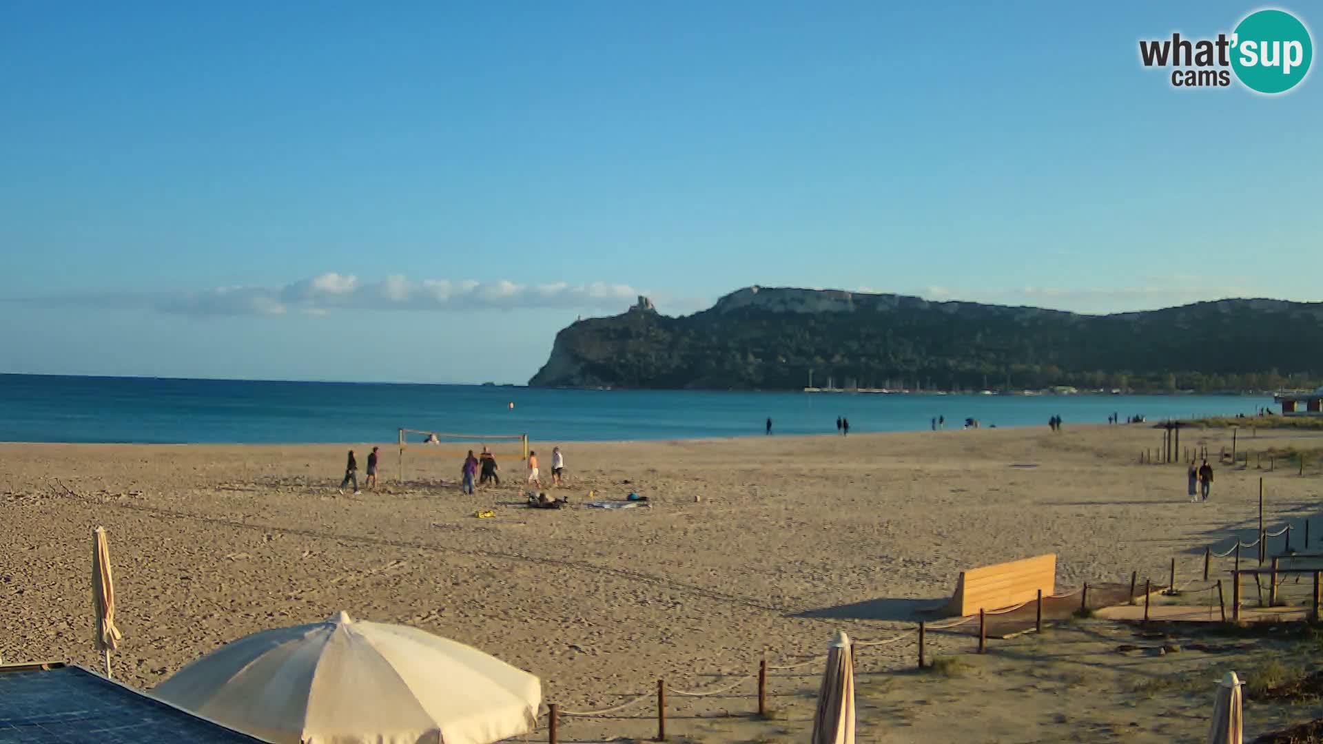 Poetto beach webcam | Cagliari | Sardinia