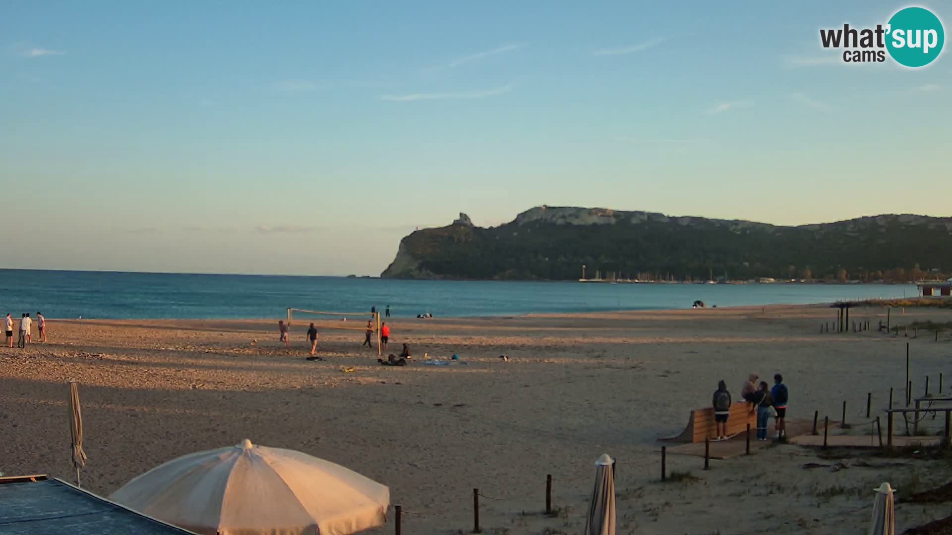 Webcam plage de Poetto | Cagliari | Sardaigne