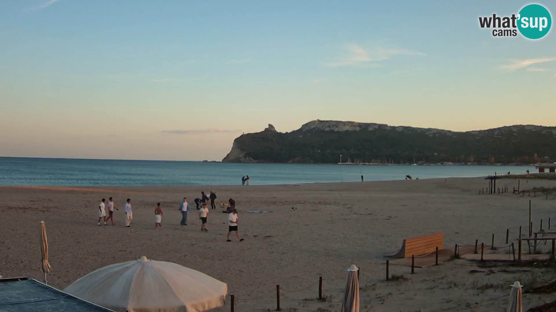 Webcam plage de Poetto | Cagliari | Sardaigne