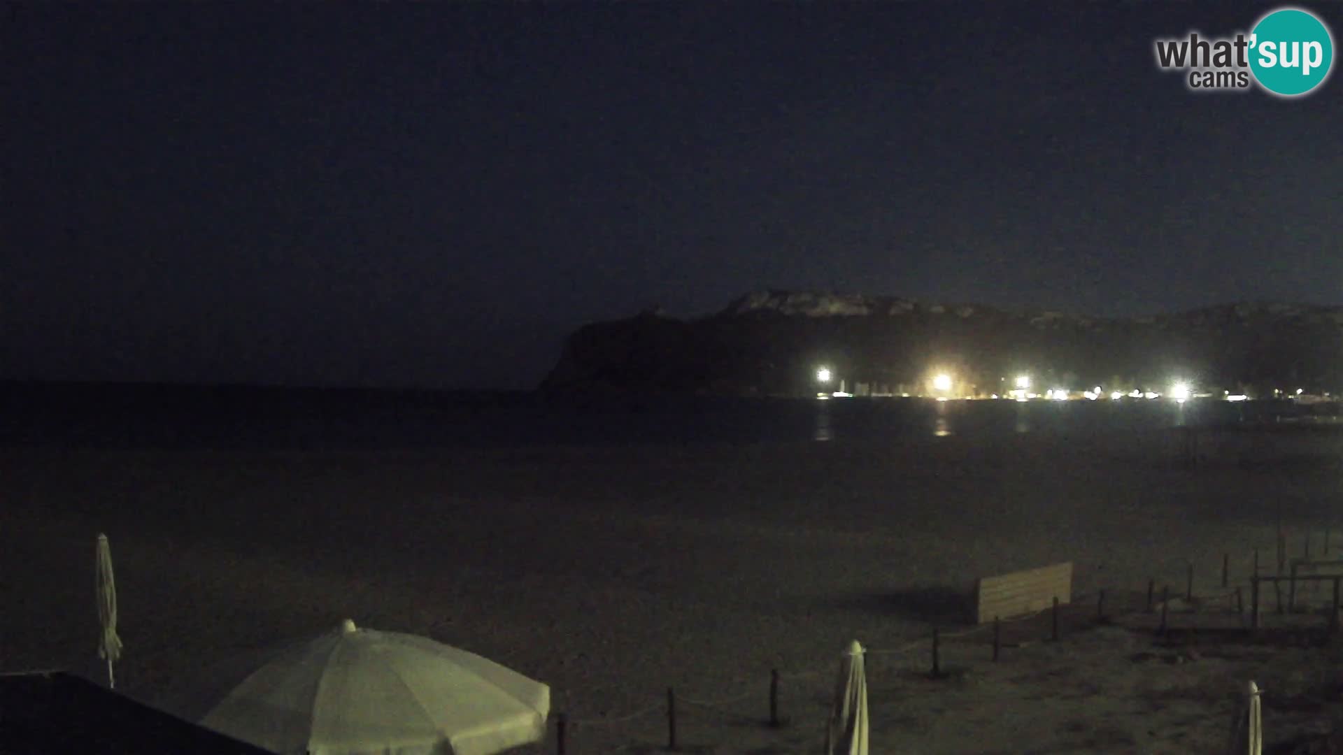 Poetto beach webcam | Cagliari | Sardinija