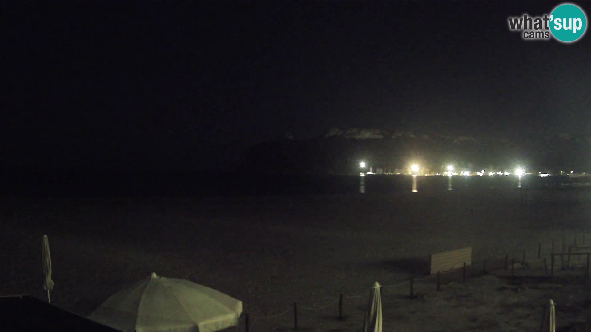 Webcam plage de Poetto | Cagliari | Sardaigne