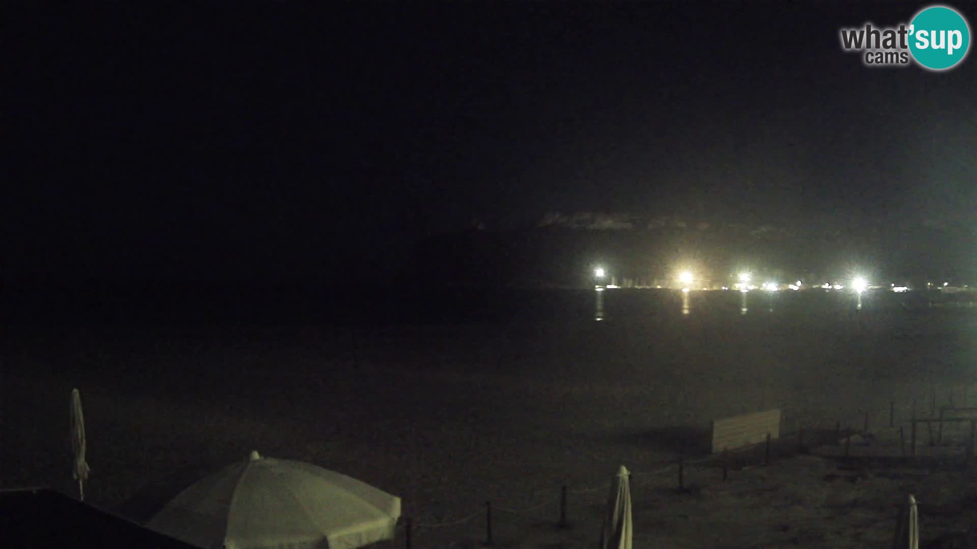 Poetto beach webcam | Cagliari | Sardinija