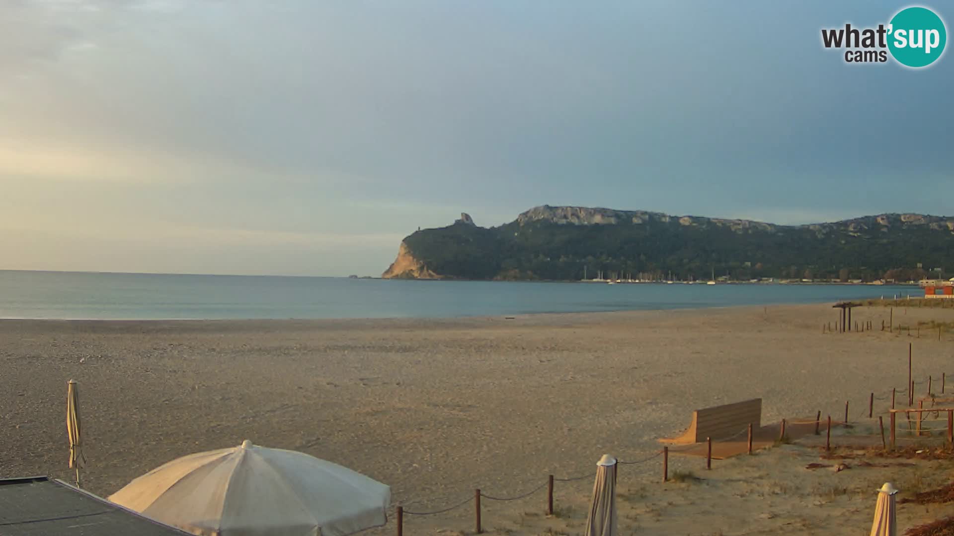 Webcam plage de Poetto | Cagliari | Sardaigne