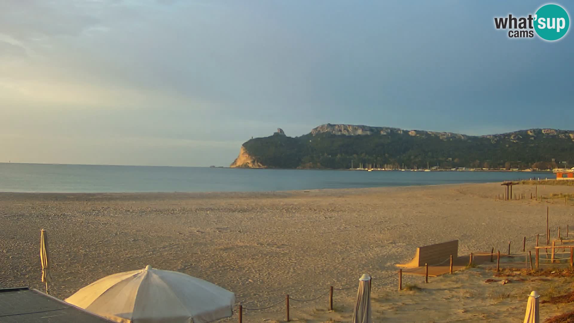 Webcam playa de Poetto | Cagliari | Cerdeña