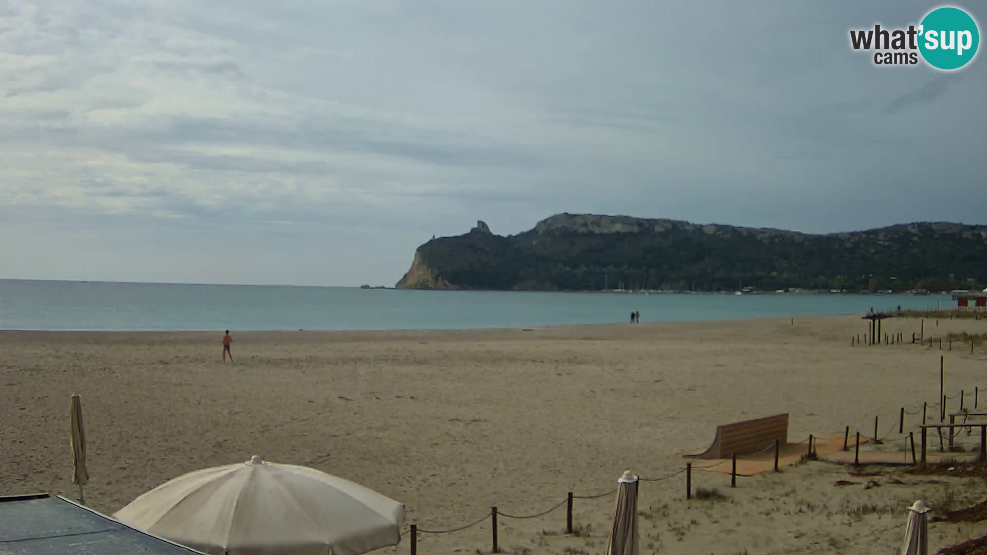 Poetto beach webcam | Cagliari | Sardinia