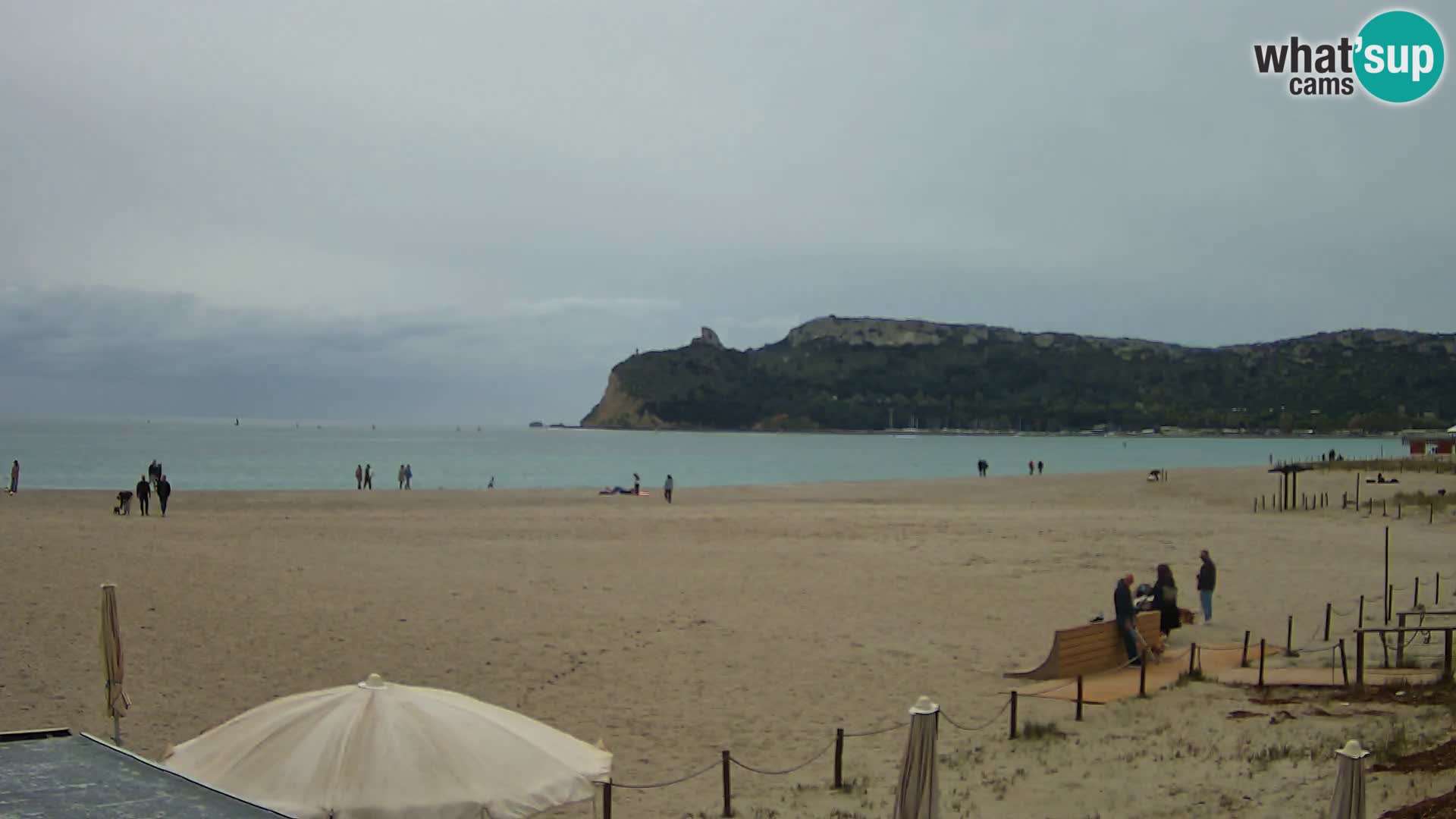 Webcam playa de Poetto | Cagliari | Cerdeña