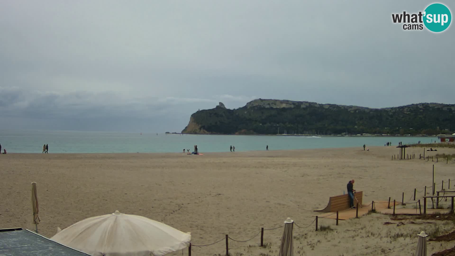 Poetto beach webcam | Cagliari | Sardinia