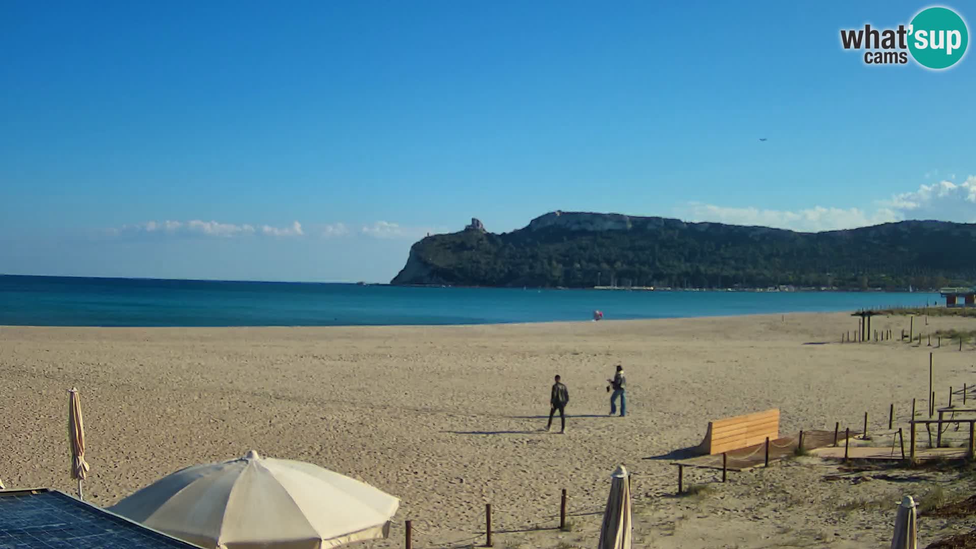 Poetto Strand Webcam | Cagliari | Sardinien